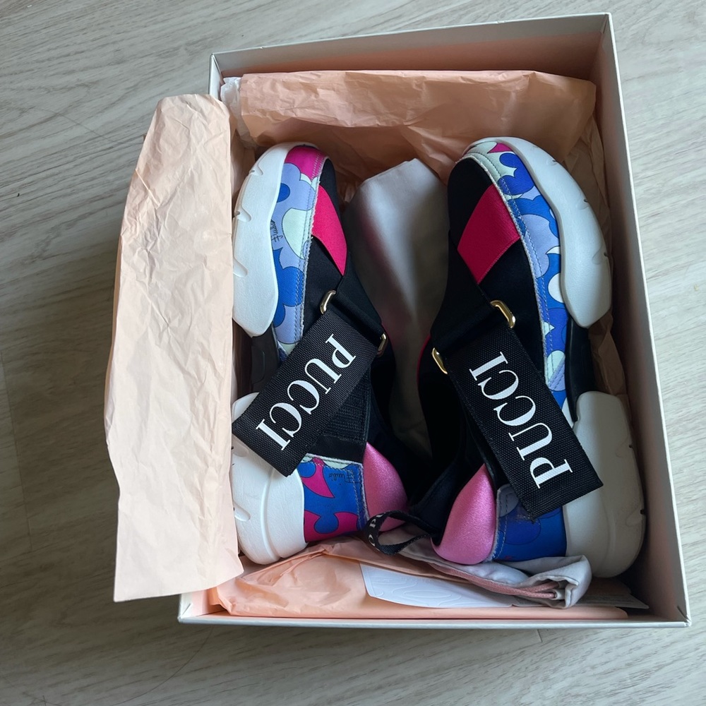 Emilio Pucci tennis shoes